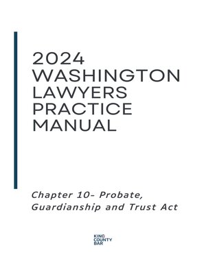 cover image of 2024-25 Washington Lawyers Practice Manual Chapter 10
